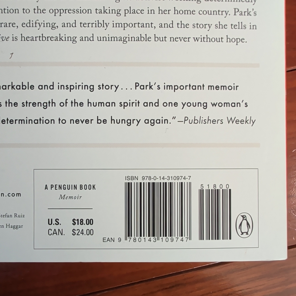 In Order to Live : A North Korean Girl's Journey to Freedom by Yeonmi Park - Picture 5 of 8